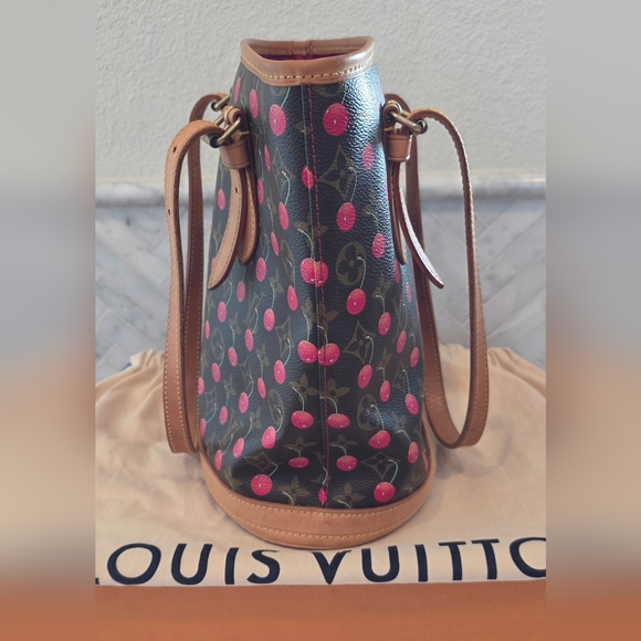 Louis Vuitton Takashi Murakami Cherry Tote Bag Very RARE! - Picture 10 of 16